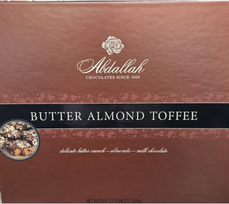 Buttered Almond Toffee