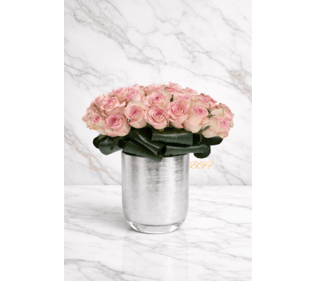 Rose in Glass Unique 