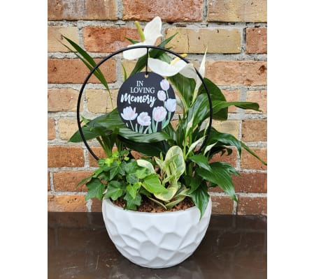 ' By Design' In Loving Memory Planter