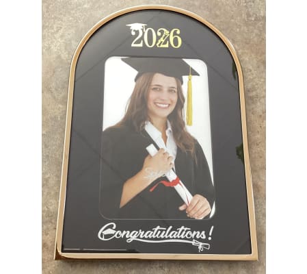 Oval Graduation Frame