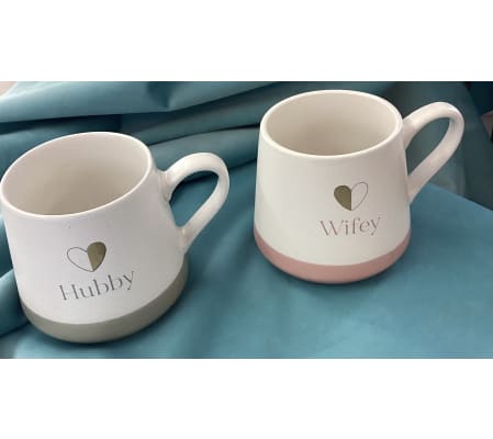 Hubby & Wifey Mug