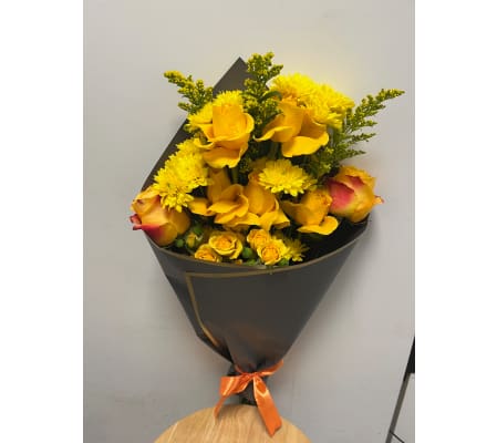 Bright yellow bouquet