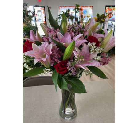 Dream Pink Lilies