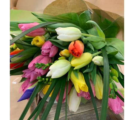 Spring Mix Tulip Bouquet