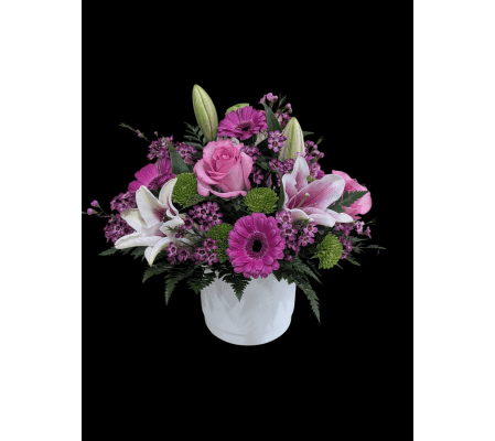 Lilies & Roses Embrace