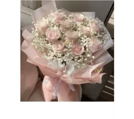 Wrap Pink Rose Unique 