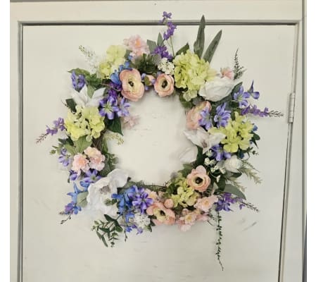 Pastel Dreams Floral Circle