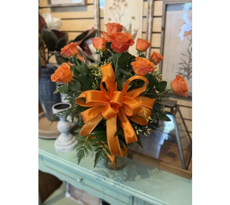 Dozen Orange Roses