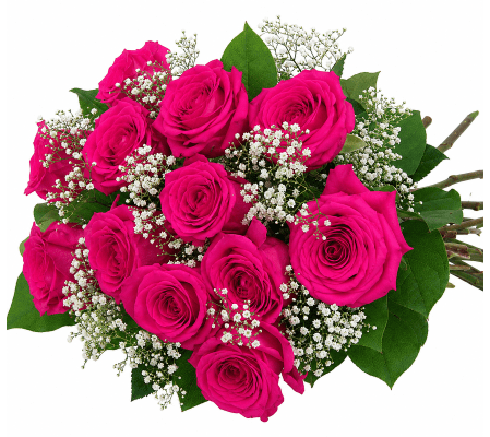 Classic Queen Berry Roses Wrapped