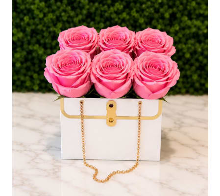 Pink Rose Purse