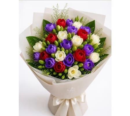 Sally's Spring - Freesia bouquet