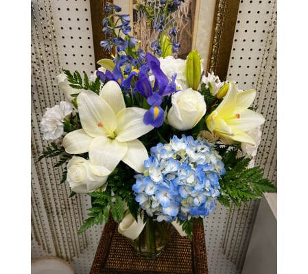 Tranquil Twilight Flowers