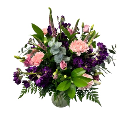 Purples and pinks 