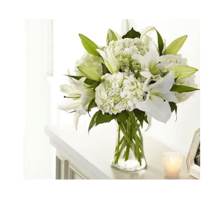 White Elegance Vase 