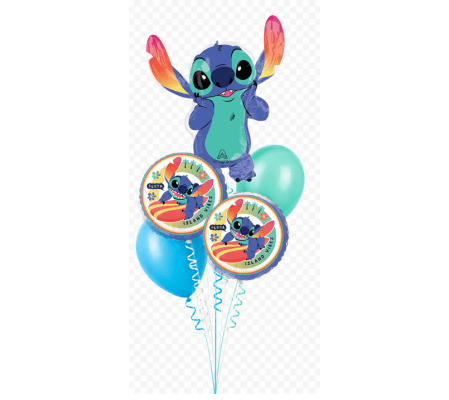 Stitch Cheerful Balloon Bouquet