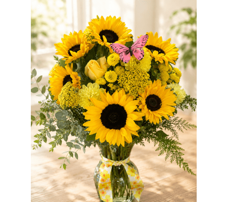 Sunny Heart Bouquet