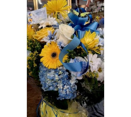Blue & Yellow Bliss