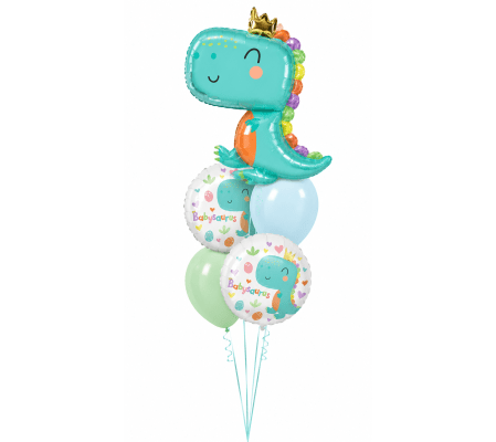 Babysaurus Boy Cheerful Balloon Bouquet