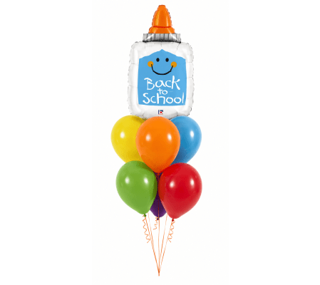 Back To School Glue Awesome Balloon Bouquet