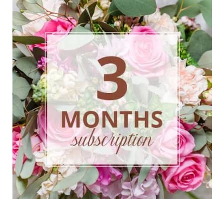 3 Month Flower Subscription
