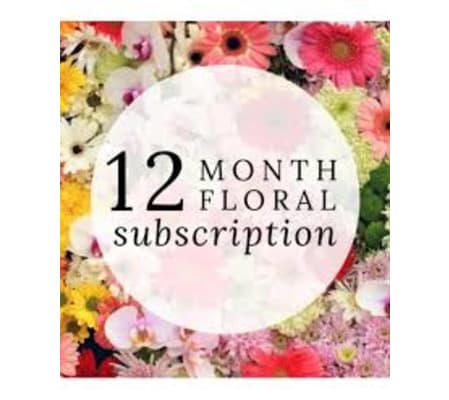 12 Month Flower Subscription