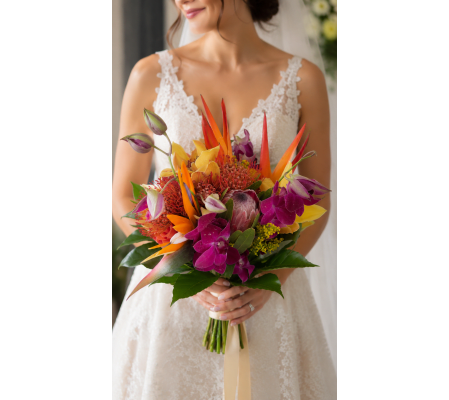 Tropical Radiance Bridal Bouquet