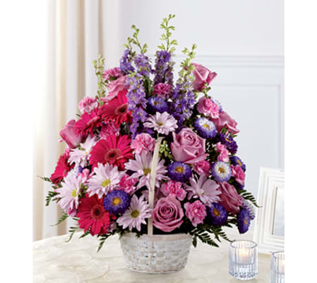 Pastel Peace Basket