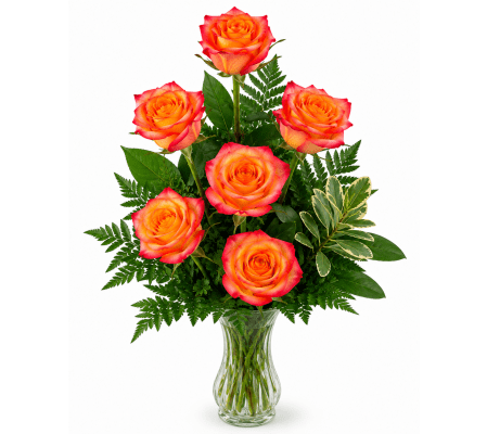 Six High and Magic Roses
