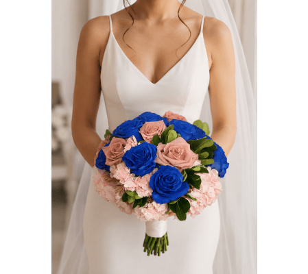 Blue Velvet Romance Bridal