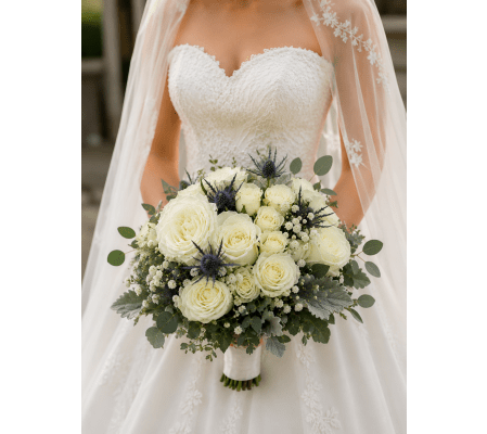Blue Thistle Bridal