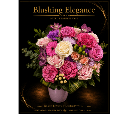 Blushing Elegance Bouquet