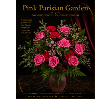 Pink Parisian Garden Bouquet