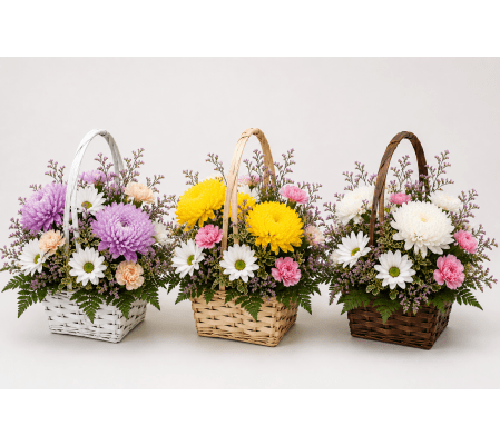 Wishing You Well Basket Arrangement