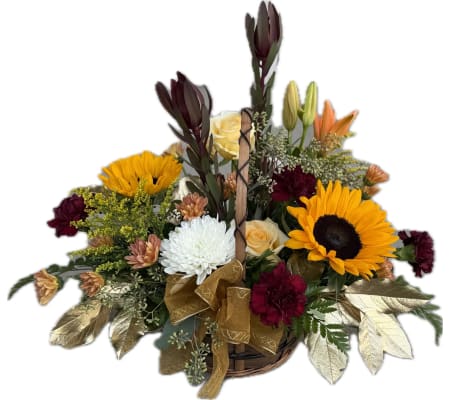 Sunlit Serenity Basket