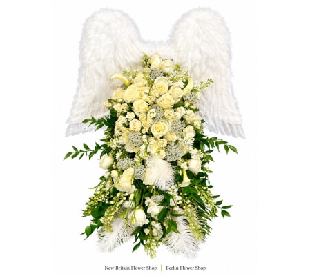 Heavenly Wings Floral Tribute
