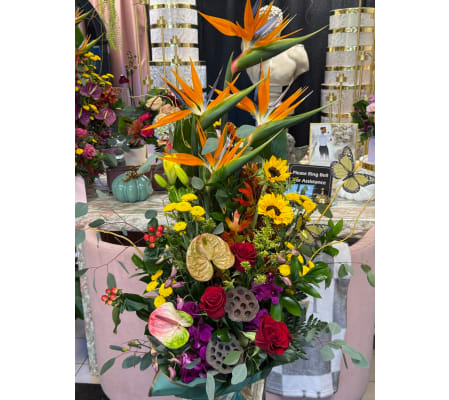 Tropical Radiance Arrangement