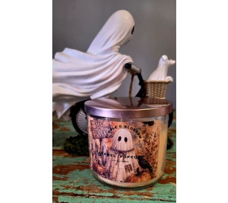  Halloween Caramel Popcorn Candle