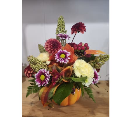 Fall pumpkin keepsake