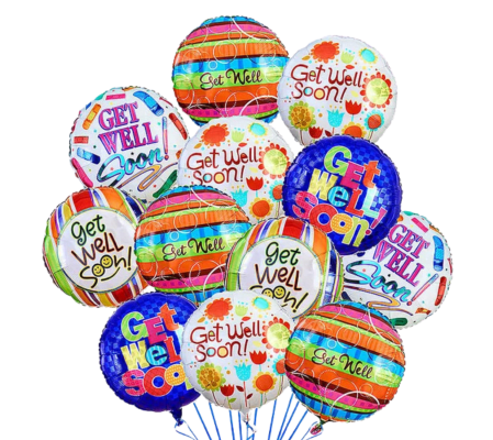 Get Well Balloon Bouquet