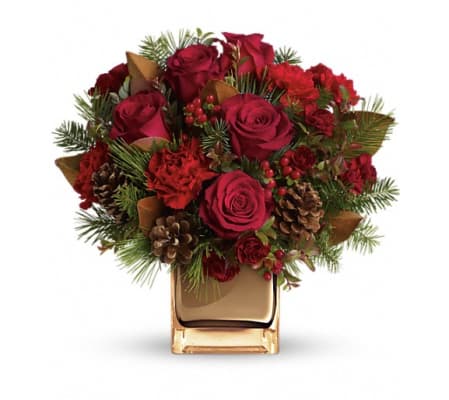 Warm Tidings Bouquet by Teleflora
