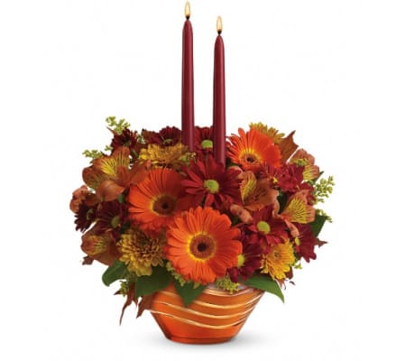 Teleflora's Autumn Artistry Centerpiece
