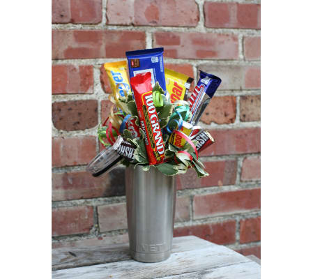 YETI Candy Bouquet