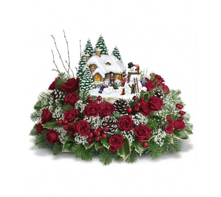 Thomas Kinkade's Winter Wonder by Teleflora
