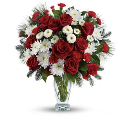 Teleflora's Winter Kisses Bouquet