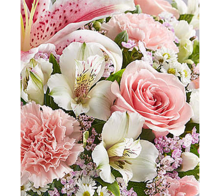 Florist’s Choice Pink & White Bouquet