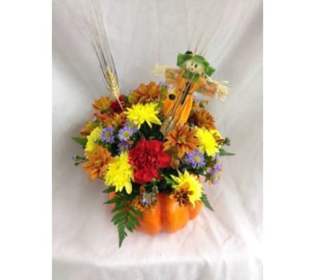 Harvest Pumpkin Centerpiece