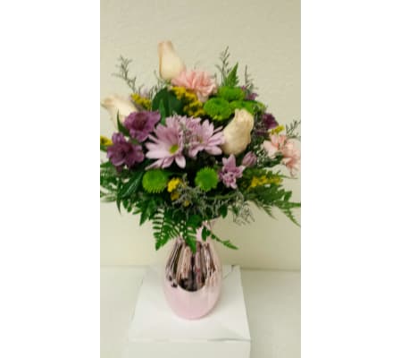 Reflection Flowers - Pink