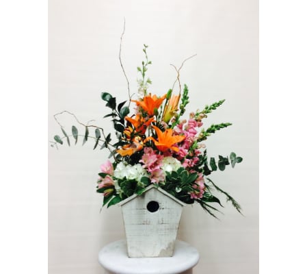 Bird House Delight Bouquet