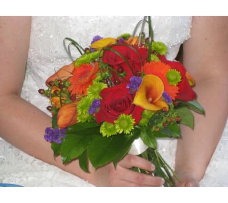 Bright Fall handtied Bouquet