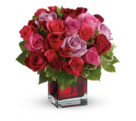 Madly in Love Bouquet with Red Roses by Teleflora